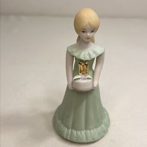 Enseco 1982 Growing Up Birthday Girls Age 11 Blonde Hair Figurine